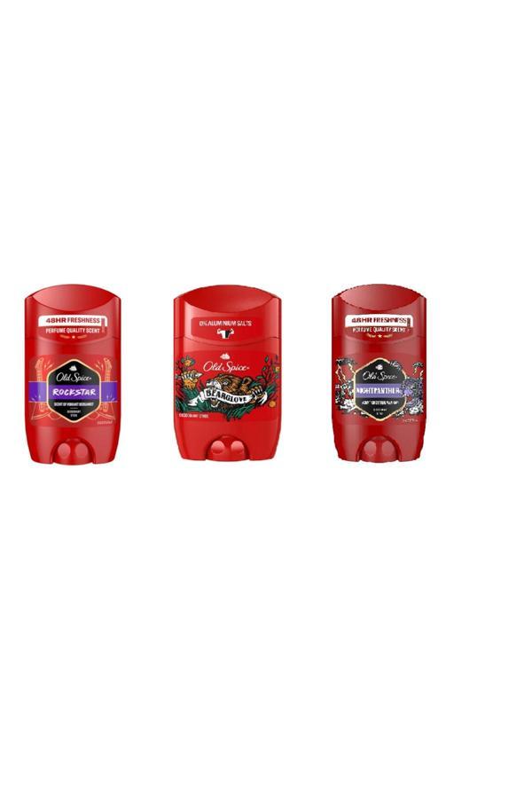 Deodorant Ferah Kokular 3'lü Fırsat Set (Rockstar-Bearglove-Nighpanter) 3 Adet 50 Ml - Image 1