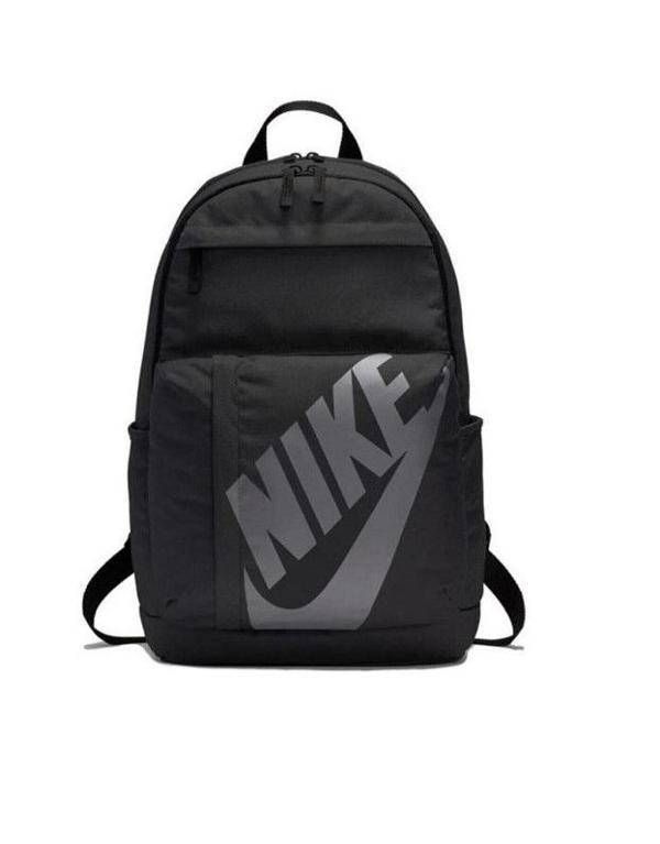 Sportive Nike Gri Baskılı 0944 Unisex Spor Siyah Sırt Çantası - Image 1