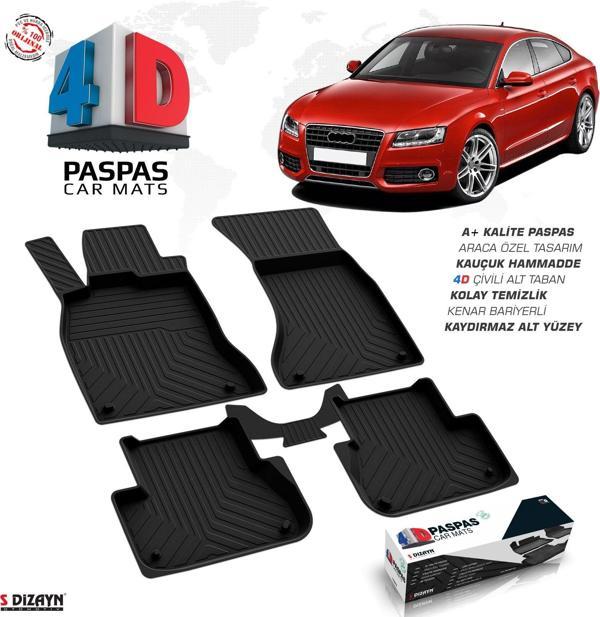 AUDİ A5 4D HAVUZLU PASPAS 2008 2009 2010 2011 2012 2013 2014 2015 2016 ARACA ÖZEL - Image 1