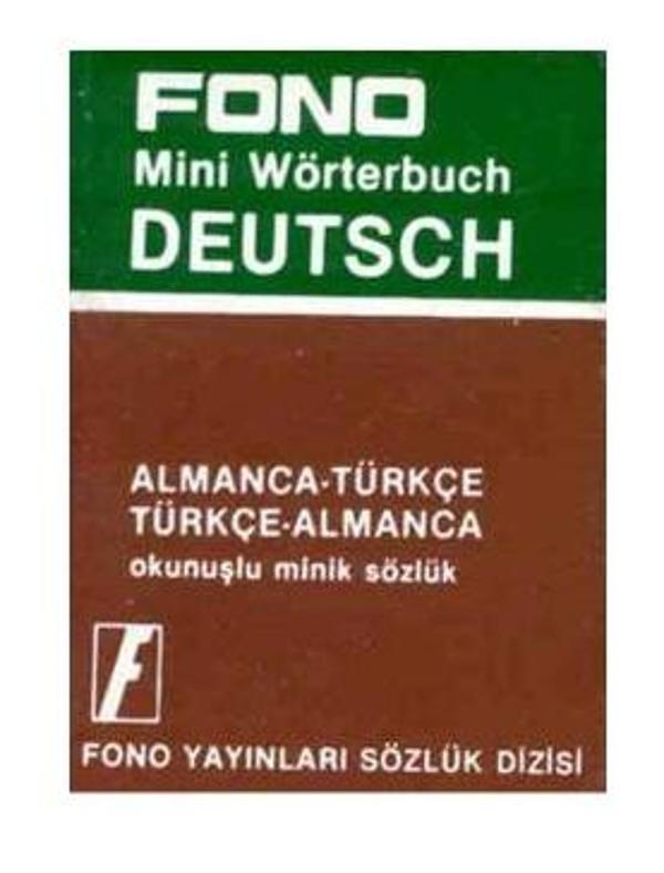 Fono Almanca Sözlük Mini - Image 1