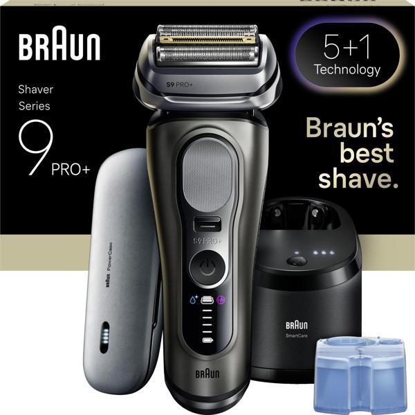 Braun Series 9 PRO+ Elektrikli Tıraş Makinesi, Islak ve Kuru, SmartCare Merkezi, 9675CC - Image 1