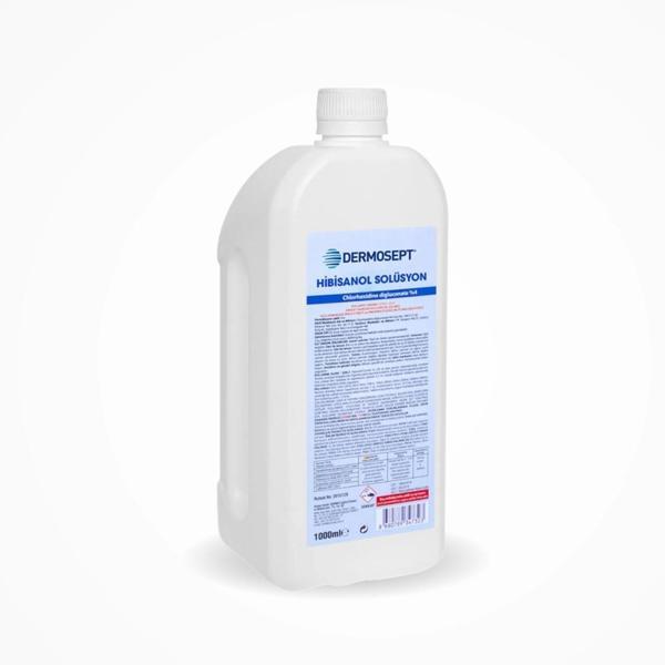 Dermosept Hibisanol Solüsyon Klorheksidin (CHLORHEXİDİNE %4) 1 LT - Image 1