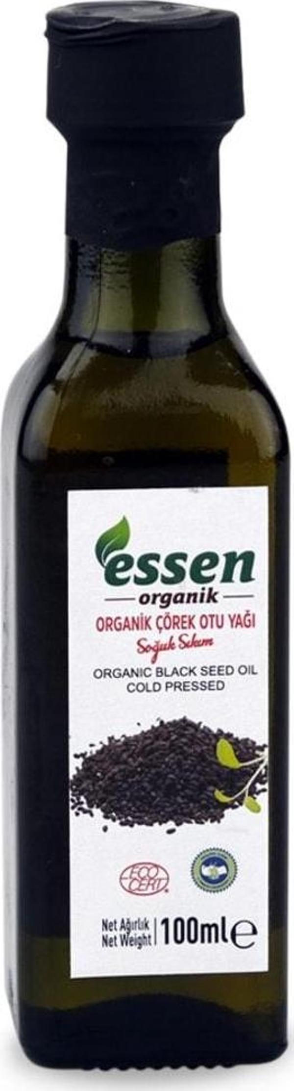 Essen Organik Çörekotu Yağı Soğuk Sıkım 100 Ml - Image 1