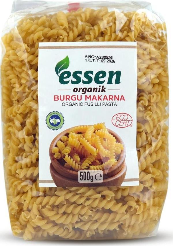 Essen Organik Organik Burgu Makarna 500 Gr - Image 1