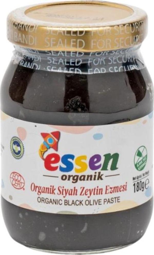 Essen Organik Organik Sade Zeytin Ezmesi 190 Cc (İlave Tuz Içermez) - Image 1