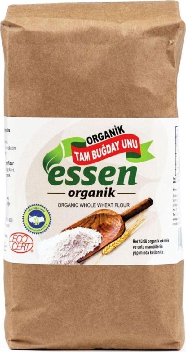 Essen Organik Tam Buğday Unu 1000 Gr - Image 1