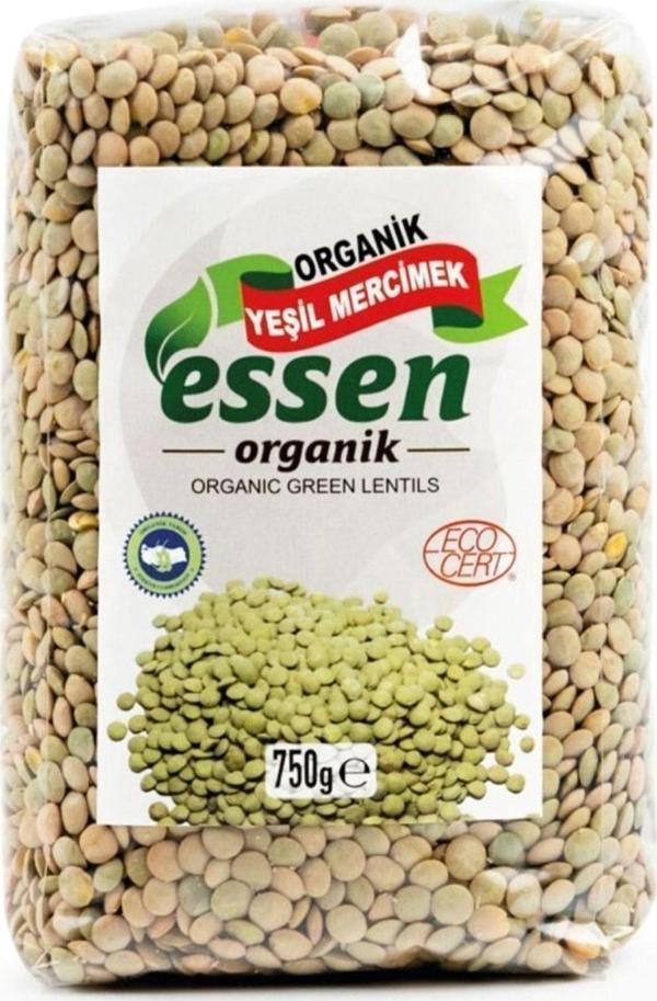 Essen Organik Yeşil Mercimek 750 Gr - Image 1