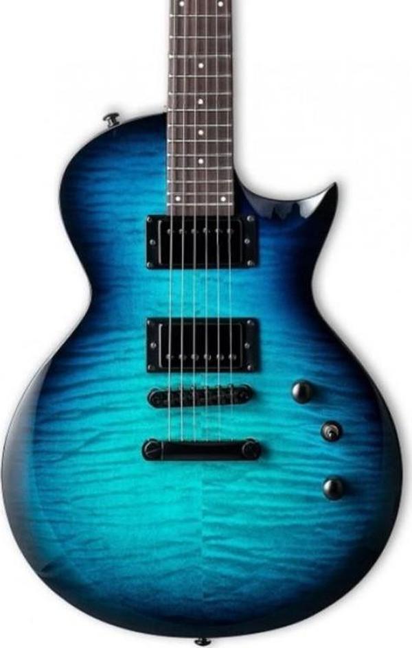 ESP LTD EC-200DX Blue Burst Elektro Gitar - Image 1