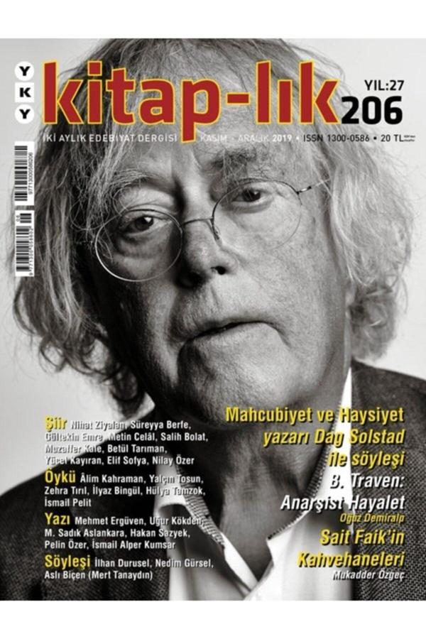 Kitaplık Dergisi Sayı: 206 Kasım - Aralık 2019 - - Dergi - Kolektif Kitabı - Yapı Kredi Yayınları - Image 1