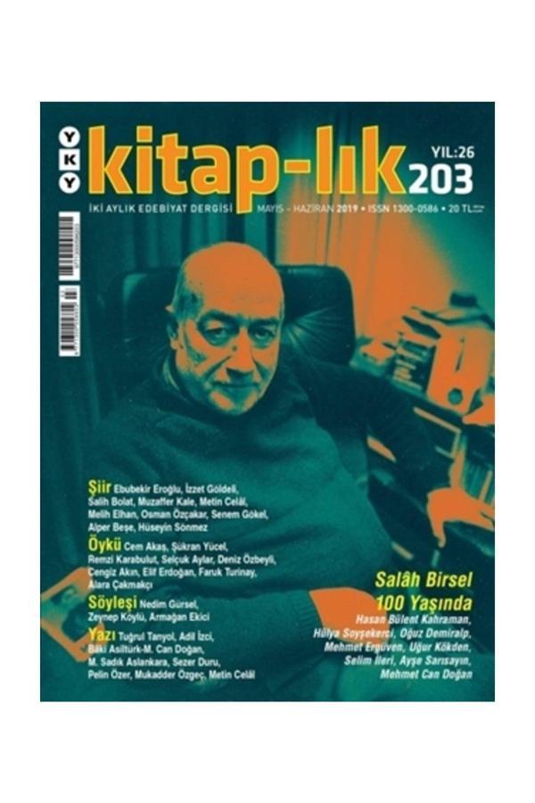 Kitap-Lık Dergisi Sayı: 203 Mayıs - Haziran 2019 / Kolektif / / 4440000001348 - Yapı Kredi Yayınları - Image 1