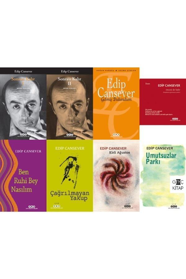 Edip Cansever 8 Kitap Şiir Seti Sonrası Kalır 1-2 Gelmiş Bulundum Öncesi De Kalır Ben Ruhi Bey - Yapı Kredi Yayınları - Image 1