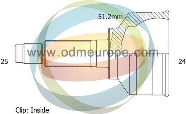 AKS KAFASI DIŞ Albea 1.3 MJT 2003-2006 MT A:25 C:51,2 B:24 H:89,3 L:62,2 - Image 1