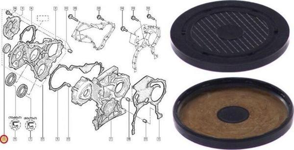 EKSANTRİK TAPASI MEGANE-KANGOO II-LOGAN II-TRAFIC II-MASTER II-FLUENCE-LAGUNA I 1.6-1.4 16V K4M  110214061R-7700100967-1102100QAA - Image 1
