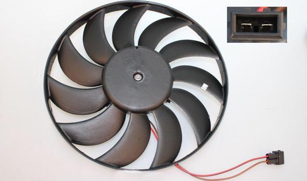 FAN MOTORU TRANSPORTER T4 AJA AAB ACV ABL 1.9 TD 2.4 D 2.5 TDİ 345MM (KABLOLU) - Image 1