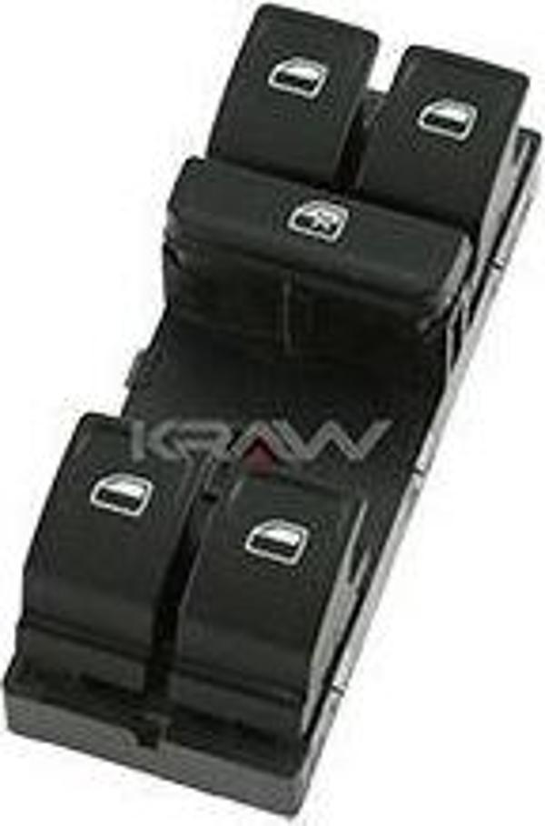 CAM AÇMA DÜĞMESİ SOL DÖRTLÜ POLO 09&gt;17 - Image 1