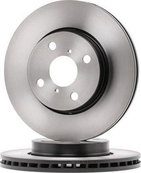 FREN DİSKİ (TAKIM) ÖN TOYOTA YARIS 1.0 VVTI-1.3 VVTI-1.4 D-4D 06&gt;10 (258x22x4DL) - Image 1