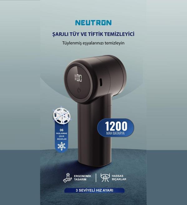 Neutron NTL-LR-10S  Şarjlı Tüy ve Tiftik Temizleyici - Image 1