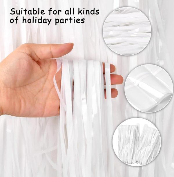 Soft Beyaz Renk Duvar Ve Kapı Perdesi İthal 100x200 Cm - Image 1