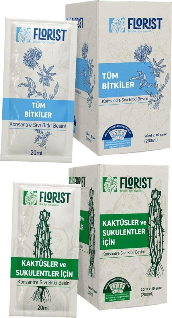 Florist Bitki Besini Kaktüs & Tüm Bitkiler Ekonomik Set | Her Eve Uygun Bitki Destekçisi - Image 1