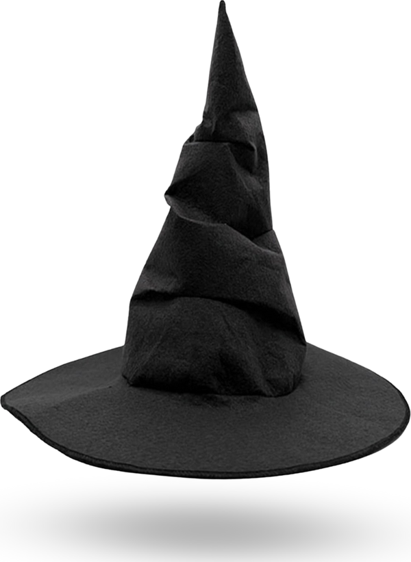 Büro Ev Ofis Gösteri Kostünleri için Siyah Renkli Cadı Şapkası - Image 1