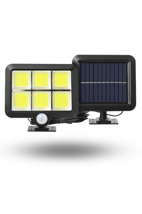 Büro Ev Ofis Bahçesi için 6LED Solar Şarjlı Panel Stil Aydınlatma - Image 1