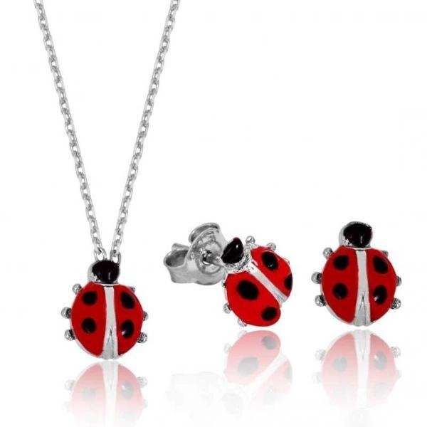 Supertrend Gümüş Uğur Böceği Bayan Set - Image 1