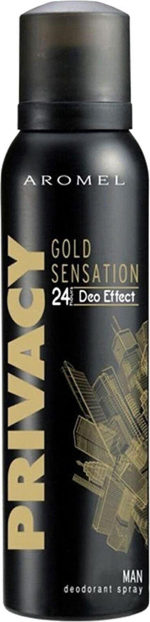 Privacy Gold Sensation Erkek Deodorant Effect 150 Ml - Image 1