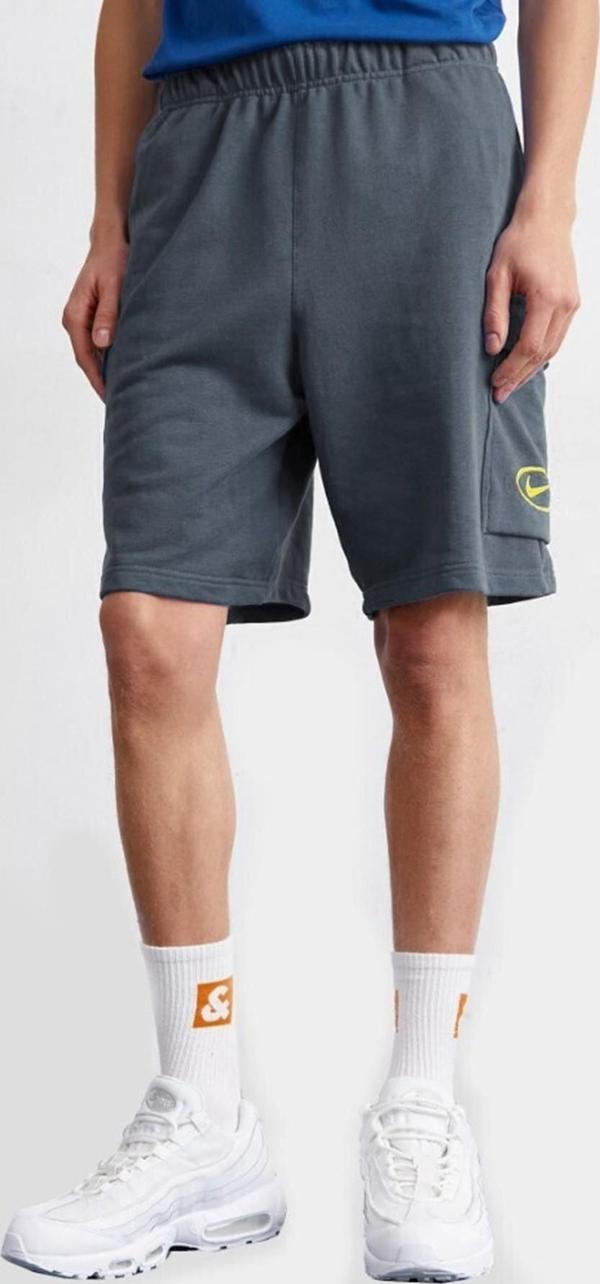 Nike Sportswear Men's France Terry  Cargo Shorts Erkek Kargo Cepli Şort Gri - Image 1