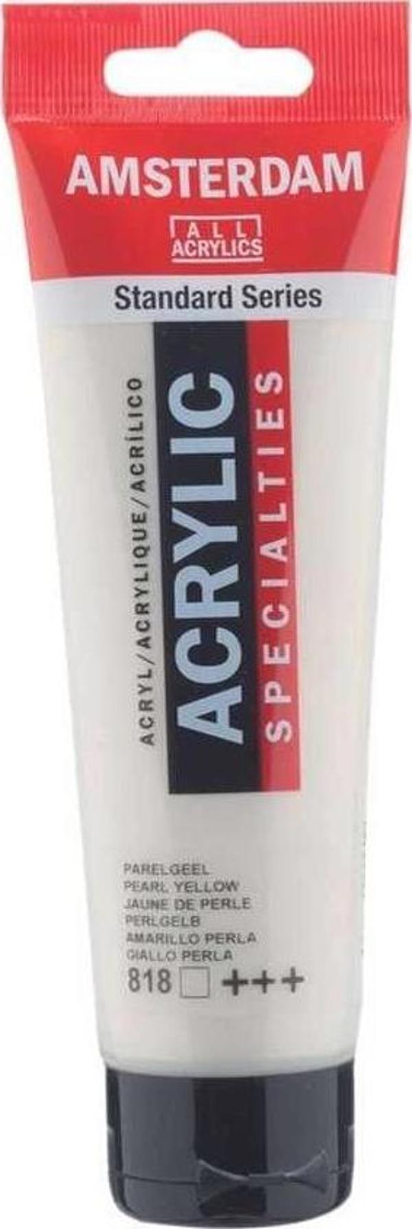 Supertrend Amsterdam Akrilik Boya 120 ml. 818 Pearl Yellow - Image 1