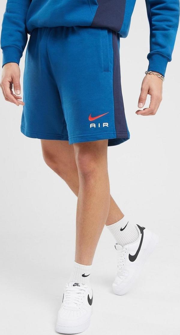 Nike Sportswear Swoosh Air France Terry Men's Short Erkek Pamuklu Şort Mavi - Image 1