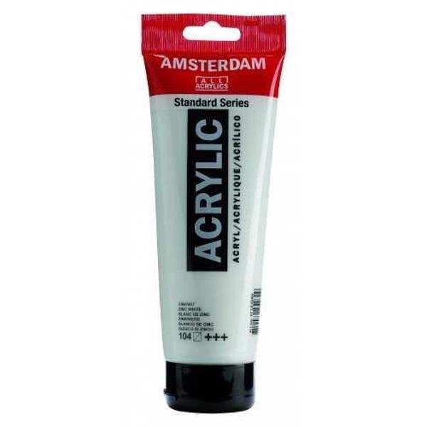 Supertrend Amsterdam Akrilik Boya 120 ml. 104 Zinc White - Image 1