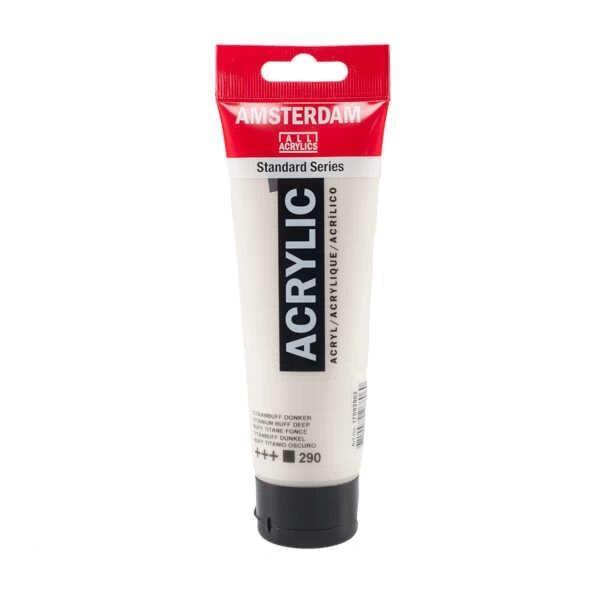 Supertrend Amsterdam Akrilik Boya 120 ml. 290 Titanium Buff Deep - Image 1