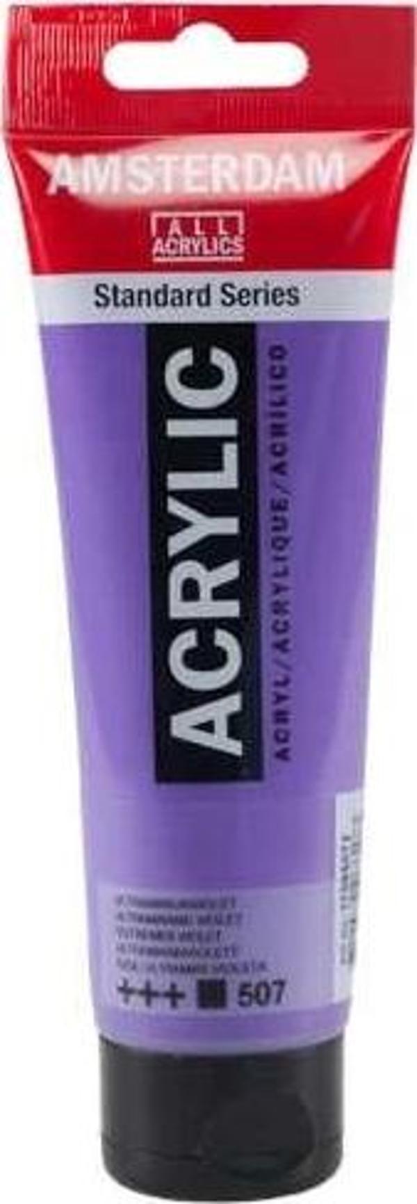 Supertrend Amsterdam Akrilik Boya 120 ml. 507 Ultramarine Violet - Image 1