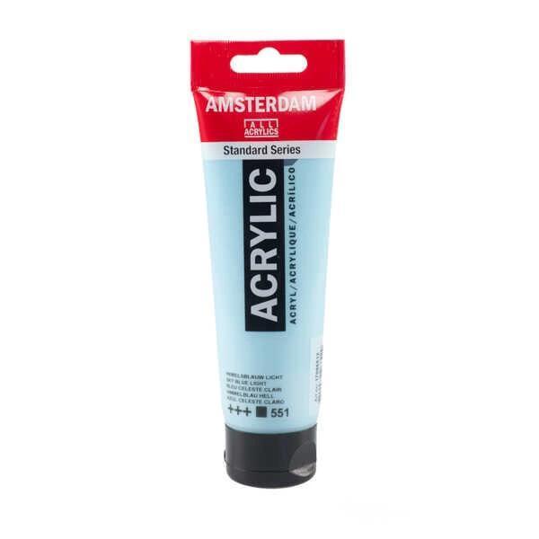 Supertrend Amsterdam Akrilik Boya 120 ml. 551 Sky Blue Light - Image 1