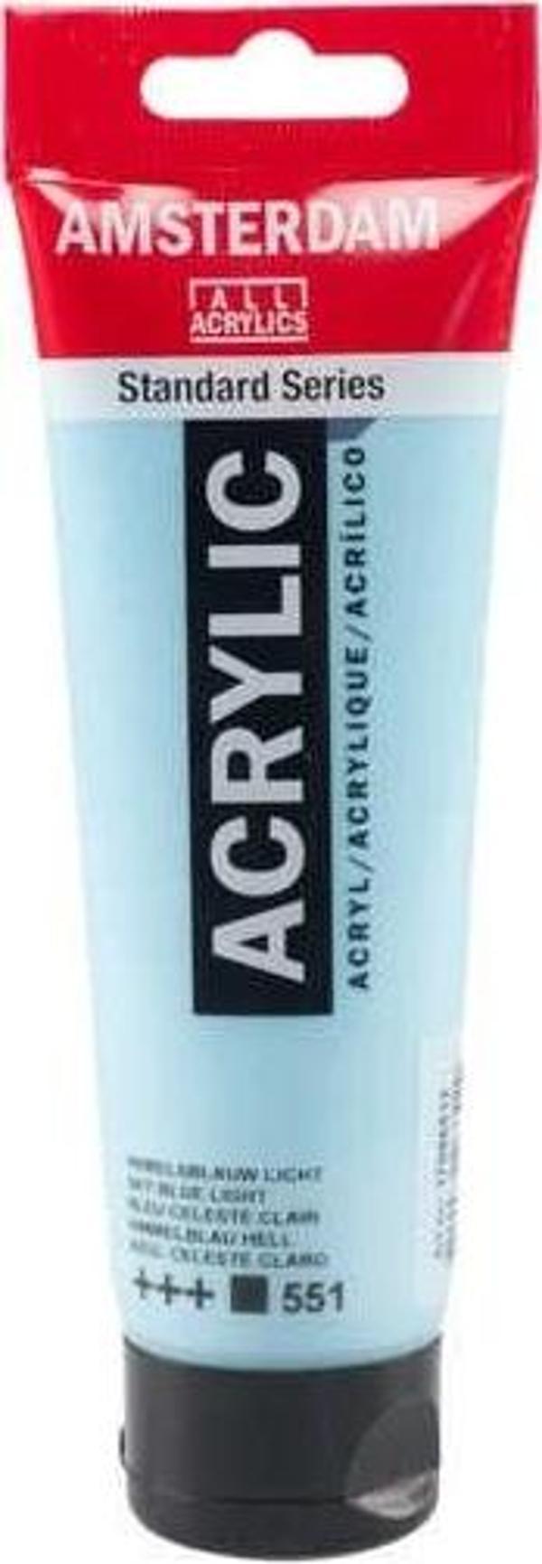 Supertrend Amsterdam Akrilik Boya 120 ml. 551 Sky Blue Light - Image 1