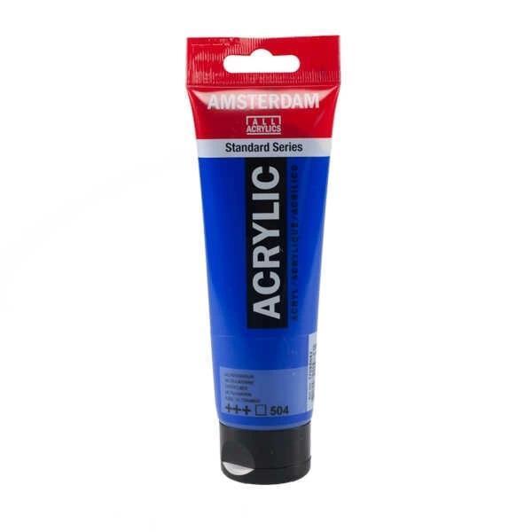 Supertrend Amsterdam Akrilik Boya 120 ml. 504 Ultramarine - Image 1
