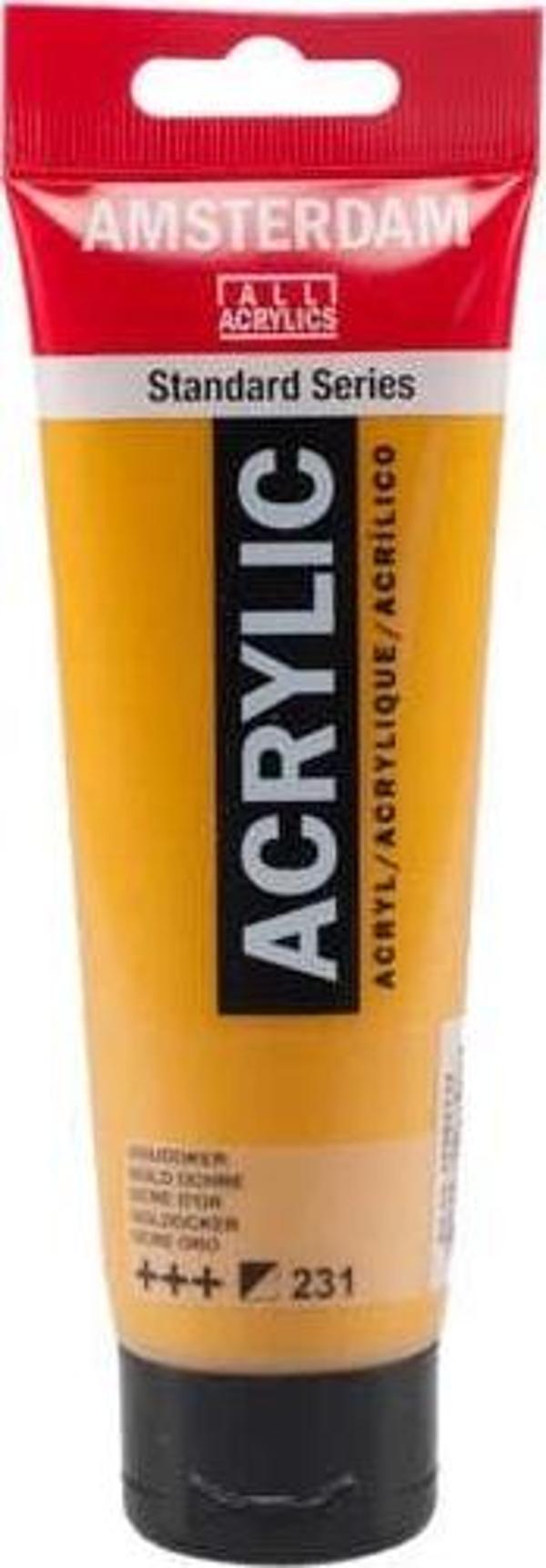 Supertrend Amsterdam Akrilik Boya 120 ml. 231 Gold Ochre - Image 1