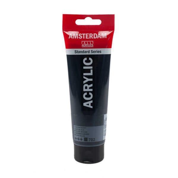 Supertrend Amsterdam Akrilik Boya 120 ml. 702 Lamp Black - Image 1