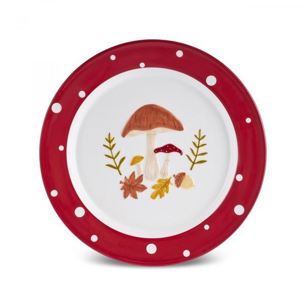 Karaca Cozy Mantar Servis Tabağı 26 cm - Image 1