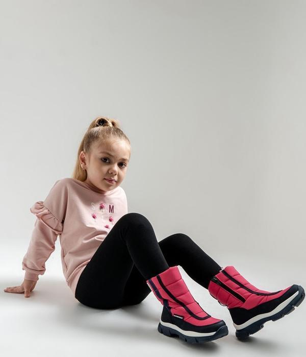 mnpc Kız Çocuk Laci-Fuşya Su Geçirmez Anatomik Günlük Bot - Image 1