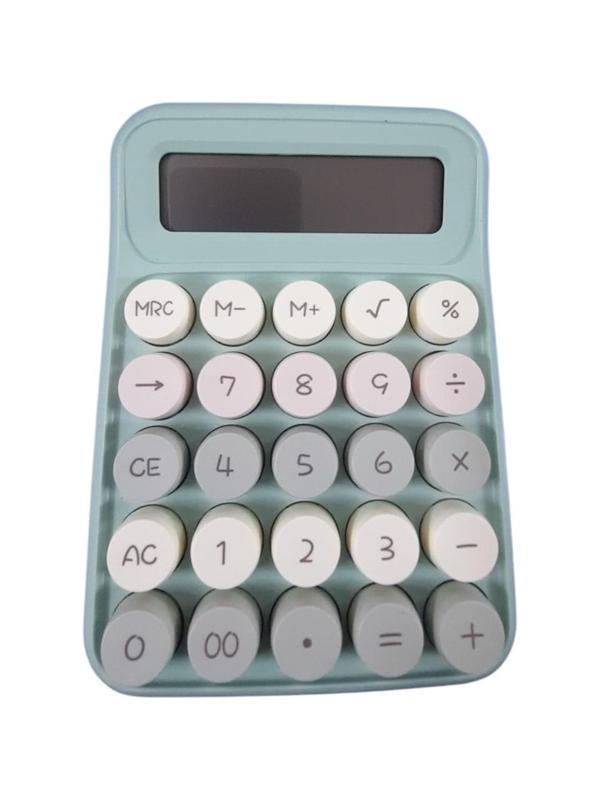 SÜDOR HM1823 8 HANE RENKLİ YUVARLAK TUŞLU PASTEL HESAP MAKİNESİ - Image 1