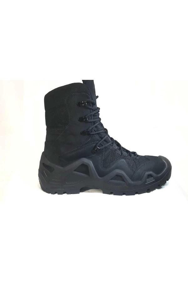 Pars 103 Power Black Outdoor Tactical Hakiki Deri Su İtici Özellikli Askeri&polis Özel Harekat Botu - Image 1