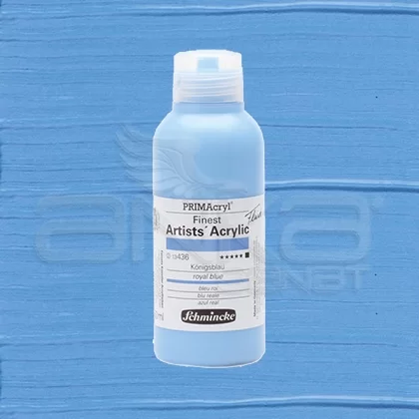 Schmincke Primacryl Akrilik Boya 250ml Seri 2 Royal Blue N:436 - Image 1