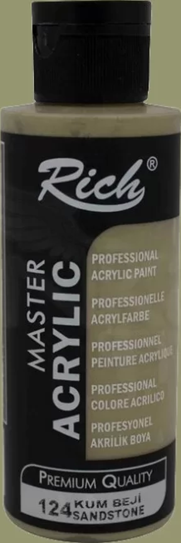 Rich Master Akrilik Boya 120ml 124 Kum Beji - Image 1