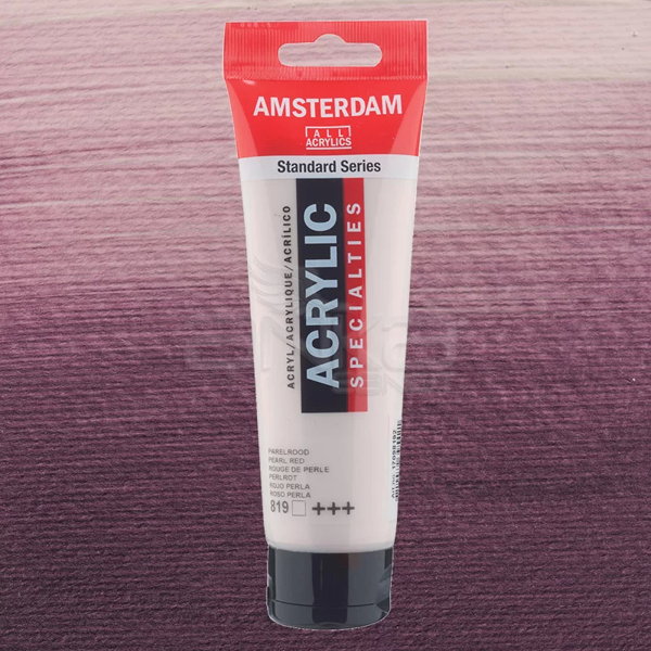 Amsterdam Akrilik Boya 120ml 819 Pearl Red - Image 1