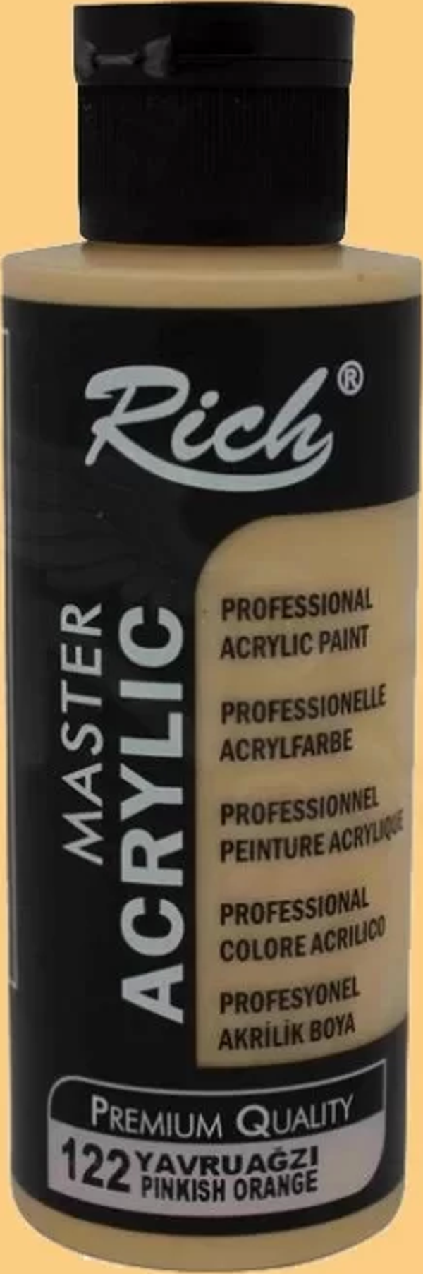 Rich Master Akrilik Boya 120ml 122 Yavruağzı - Image 1