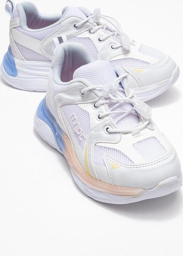 mnpc Kız Çocuk Beyaz Günlük Spor Ayakkabı - Image 1