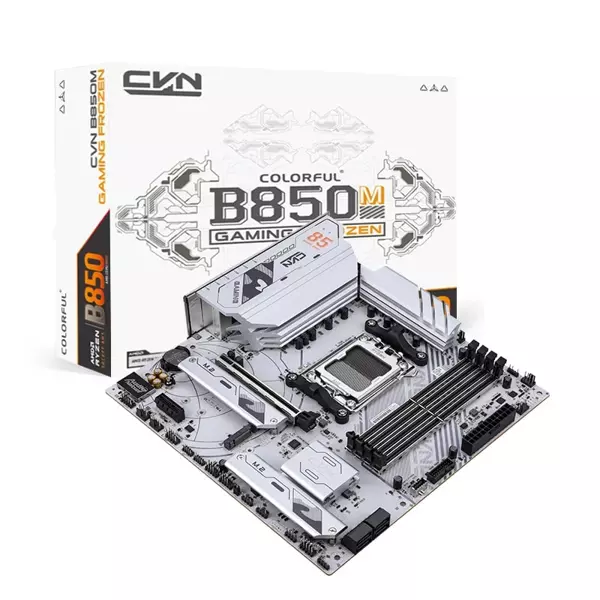 COLORFUL CVN B850M GAMING FROZEN V14A DDR5 8400Mhz - Image 1