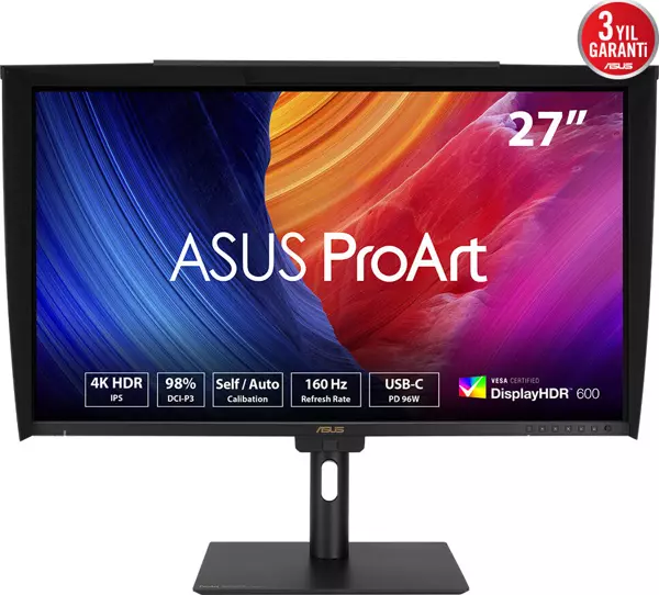 ASUS PROART PA27UCGE 27″ 160HZ 1MS PIVOT MONITOR - Image 1