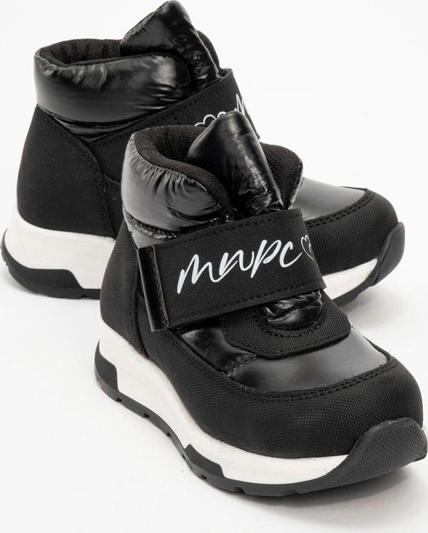 mnpc Kız Çocuk Siyah Suni Deri Suya Dayanıklı Anatomik Günlük Bot - Image 1